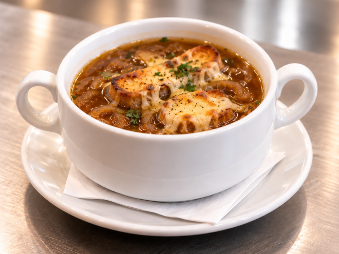 Zwiebelsuppe 