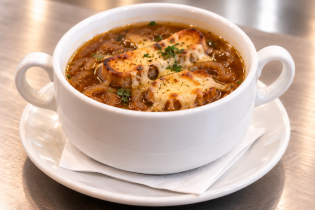 Zwiebelsuppe