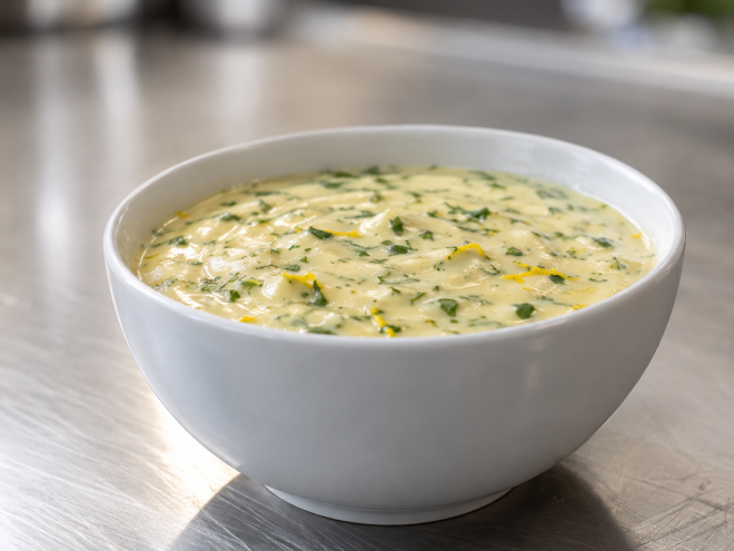 Zitronen-Kräutersauce