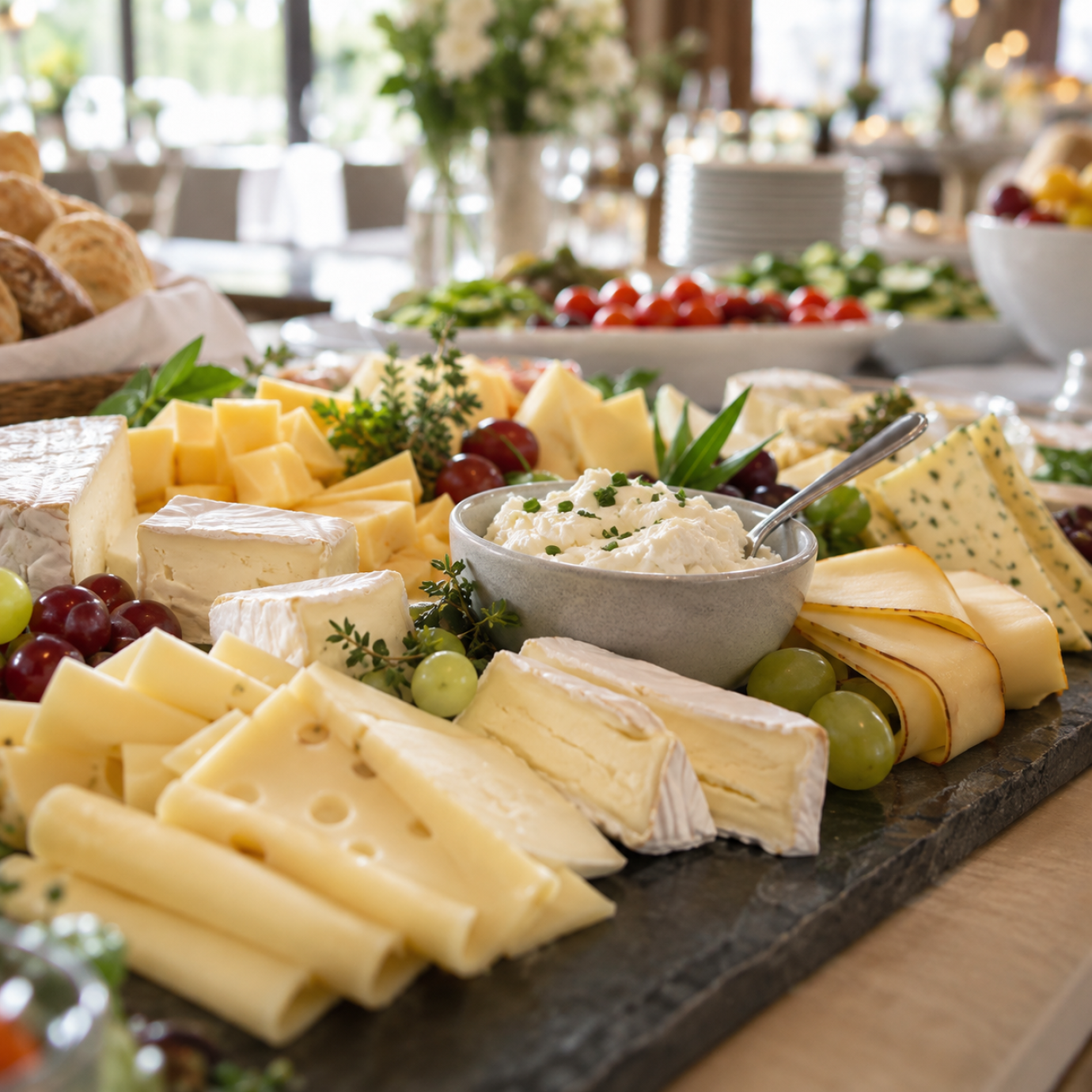Gouda / Brie / Grünländer / Emmentaler / Frischkäse