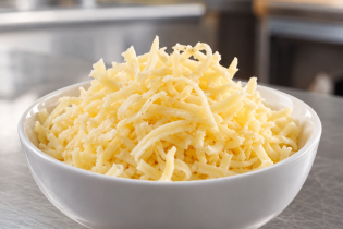 Gouda gerieben
