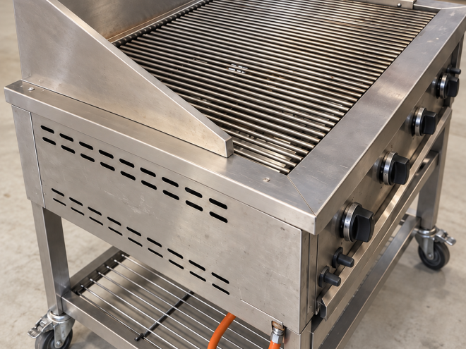 Gasgrill klein 